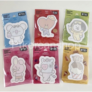 [#BT21] พร้อมส่ง!!! Standing Sticky Memo Pad