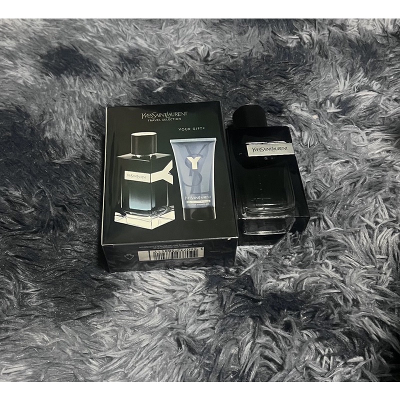 น้ำหอมแท้ YSL Y EAU DE PARFUM Giftset 2in1 (Perfume 100 ml.+Shower gel 50 ml.)