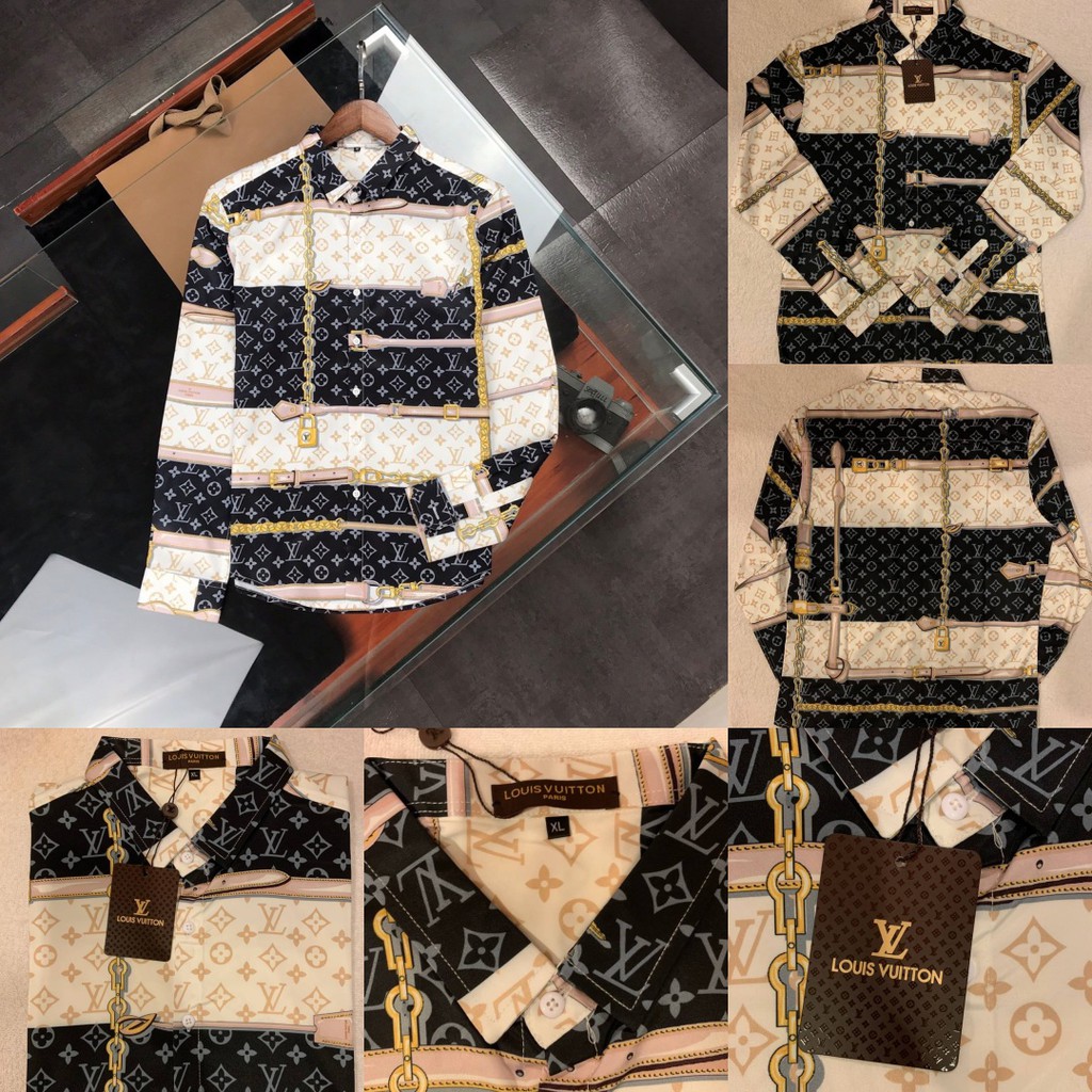เสื้อเชิ้ตแขนยาวผู้ชายLouisVuitton  LV1202