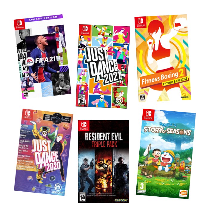 รวมเกมส์ฮิต best seller games for Nintendo Switch tuktick2010 ThaiPick