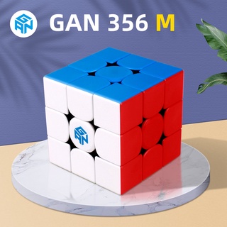 Gan 356M Magic Speed GAN Cube Stickerless GAN 356M gan356 m ลูกบาศก์ปริศนา GAN Cube