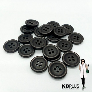 กระดุมลายกระ  15mm (12ชิ้น)   No.102322-3