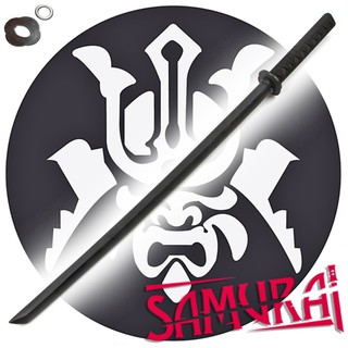 Wooden Sword Samurai Katana JAPAN ดาบไม้ ซามูไร สีดำ Black Bokken ดาบไม้สำหรับฝึก เคนโด้ Kendo ดาบเคนโด้ ดาบญี่ปุ่น 剣道剣