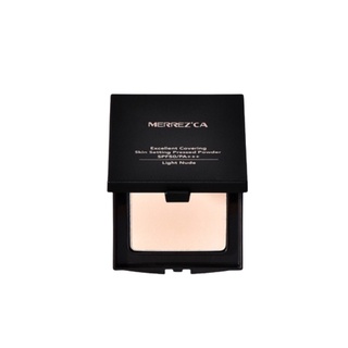 #1ชิ้น เมอร์เรซกา Merrezca Excellent Covering Skin Setting Pressed Powder SPF50 PA+++ (แป้งตลับสีดำ) 7กรัม