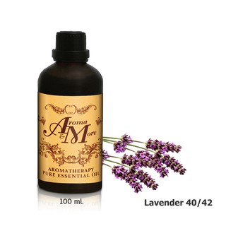 Aroma&amp;more   Lavender 40/42 Essential Oil 100%- น้ำมันหอมระเหยลาเวนเดอร์ 40/42 ,  France   100ML