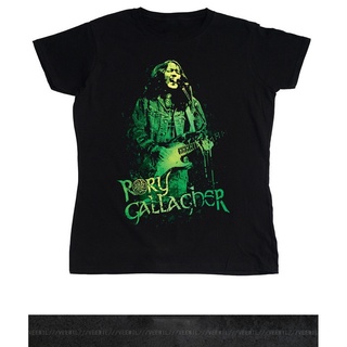 เสื้อยืดลําลอง ผ้าฝ้าย แขนสั้น ทรงหลวม ลาย Rory Gallagher 82 สําหรับผู้ชาย KHflkm84EBfnbo57