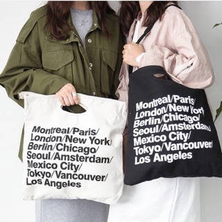 กระเป๋าผ้าแคนวาส American Apparel Bag