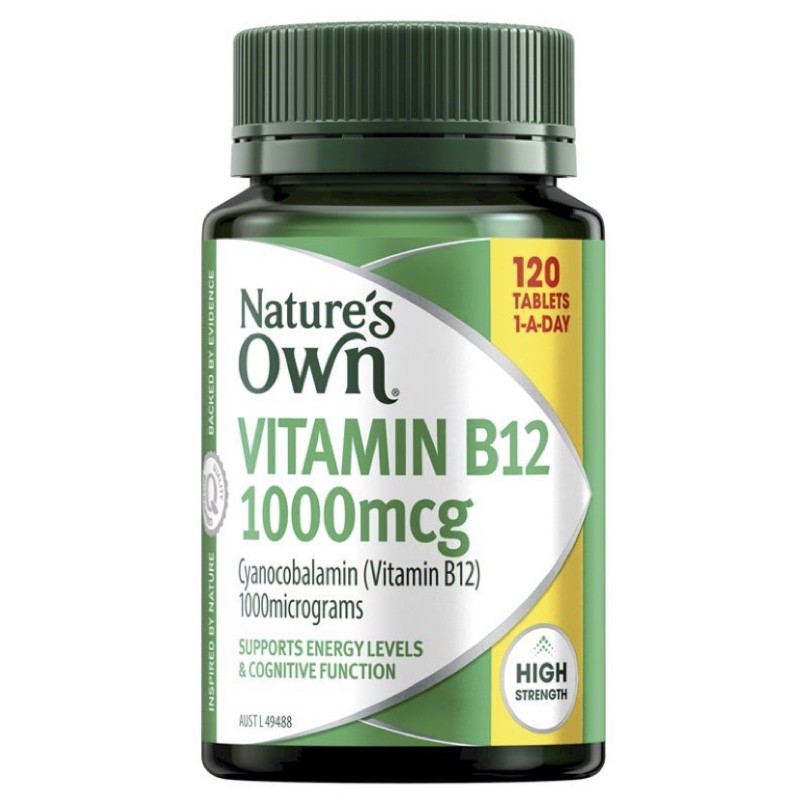 Nature's Own สูตร Vitamin B12 1000mcg