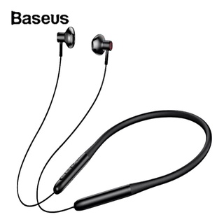 Baseus หูฟังบลุทูธ Bowie Series P1 Neck-mounted Bluetooth หูฟัง Headset with Microphone หูฟังบลุทูธแบบคล้องคอ