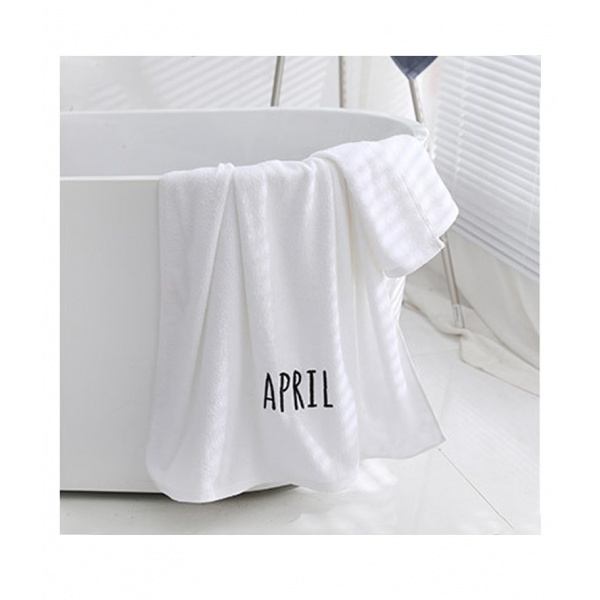 GlobalHouse COZY ผ้าขนหนู รุ่น LY11 ขนาด 70×140 ซม.สีขาว สินค้าของแท้คุณภาพดี