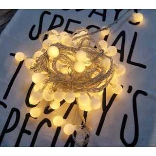 🌕พร้อมส่ง ทดลองก่อนส่ง ไฟทรงกลม ไฟดาว ไฟ 3/6/10 เมตร 🌕ไฟตกแต่งห้อง ไฟLED แบบถ่าน มีโหมดกระพริบ