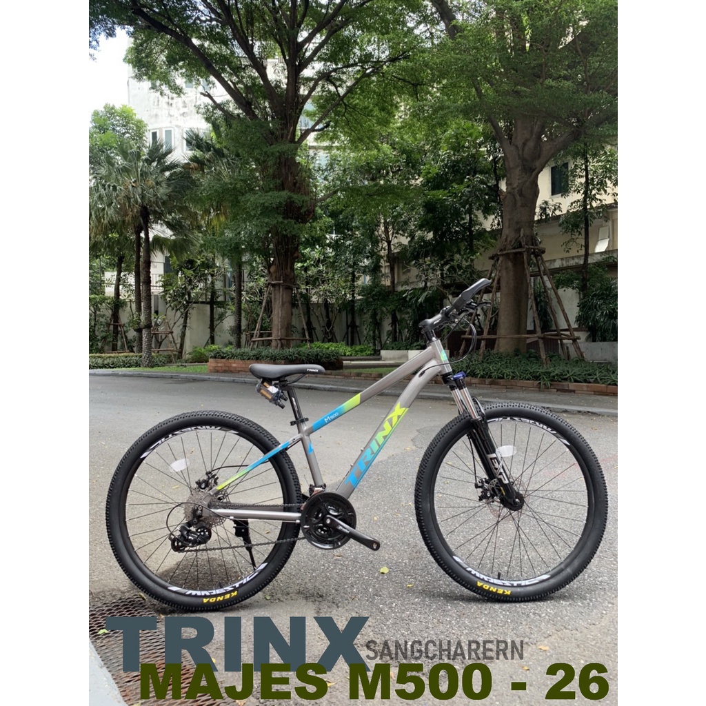 จักรยานเสือภูเขา TRINX รุ่น MAJES M500 26นิ้ว สีสวย อุปกรณ์มาตราฐาน มีขนาดให้เลือกตามส่วนสูง