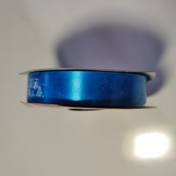ริบบิ้น NO.5 ขนาด 21 มิล x 40 เมตร DOUBLE BELLS PLASTIC RIBBON  1 ม้วน