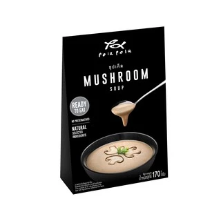 Pola Pola Mushroom Soup Ready-to-Eat โพลา โพล่า ซุปเห็ด พร้อมรับประทาน