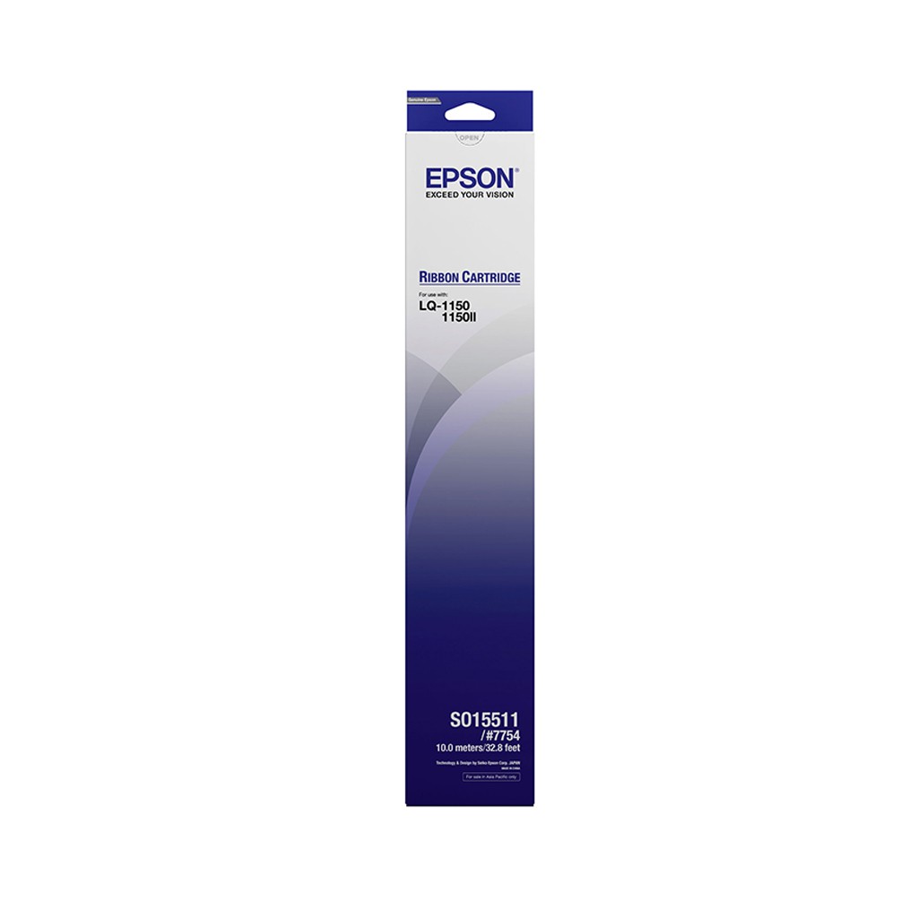 Epson S015511 Ribbon Cartridge ตลับผ้าหมึกดอท