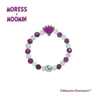 Moress Moomin Flower Genuine Stones Ring