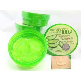 !! เจลว่านหางจระเข้ เข้มข้น Aloe Vera soothing gel by Nature Perfect