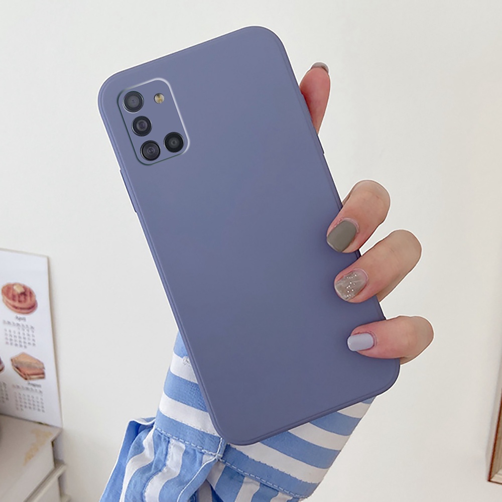 เคสโทรศัพท์ซิลิโคนแบบบางพิเศษสีหวานสําหรับ Samsung Galaxy A50 A71 A51 A30 A12 A10 A31 ราคา ถูกที่สุด ดีลบีเคเค แกลเลอรีภาพที่ 9