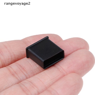 [rangevoyage2] ฝาครอบปลั๊กพลาสติก ป้องกันฝุ่น USB ตัวผู้ 10 ชิ้น [TH]