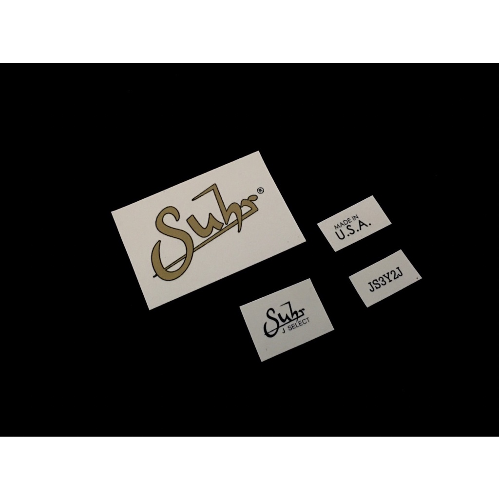 โลโก้หัวกีต้าร์ Suhr J Select