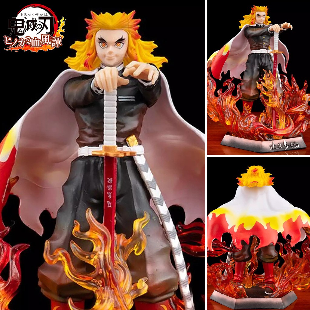 Figure ฟิกเกอร์ Model โมเดล จาก Demon Slayer Kimetsu no Yaiba ดาบพิฆาตอสูร Kyojuro Rengoku เคียวจูโร