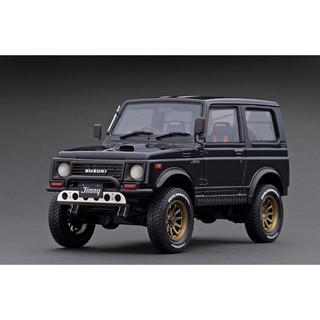 IG1717 1/18 Scale SUZUKI Jimny (JA11) Black