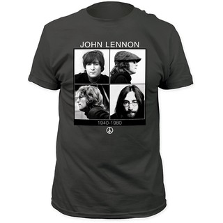 John Lennon 1940-1980 ติดตั้งย์เสื้อยืดยอดนิยม Tee อารมณ์ขันผู้ชายคอกลมแขนสั้น Tee เสื้อเสื้อยืด