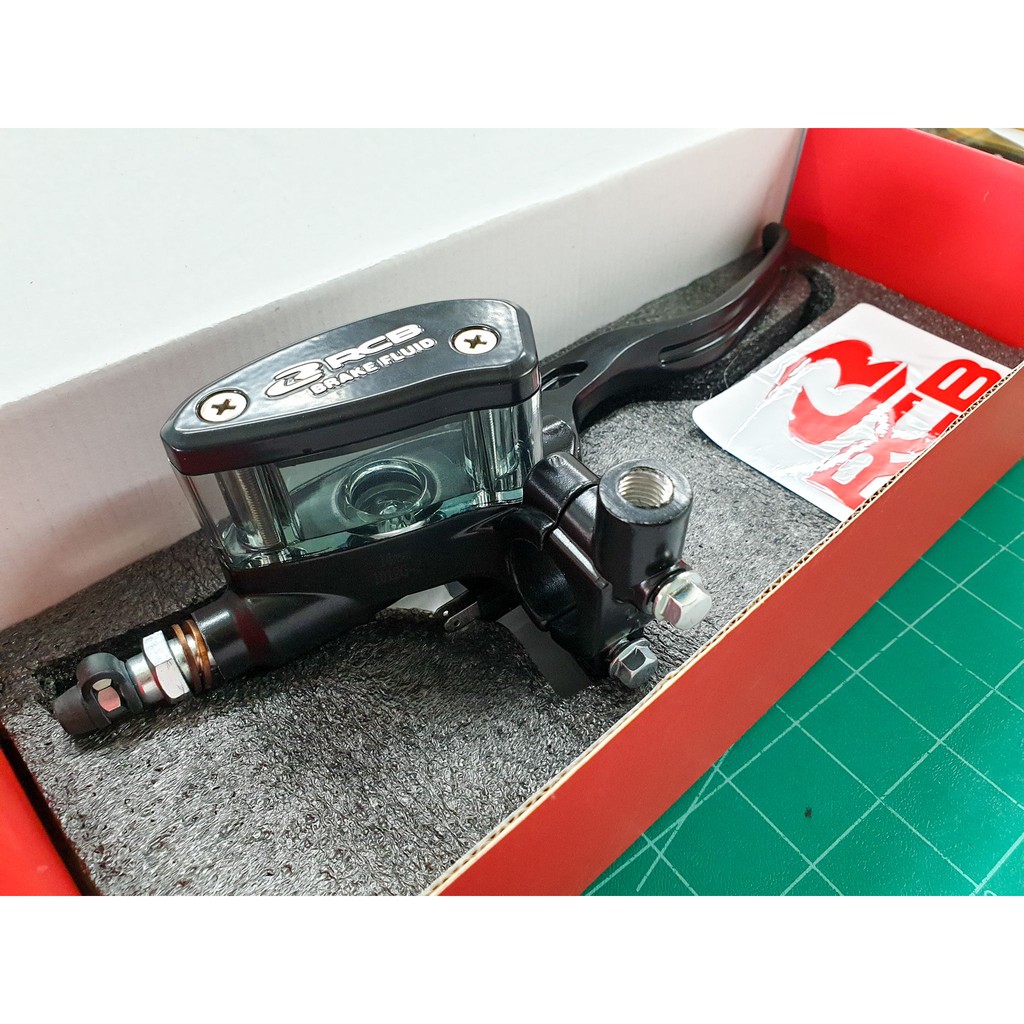 ปั๊มตู้ปลา RacingBoy E-2 ปั๊มบนของแท้ RCB 14mm. ฝั่งขวา สำหรับมอเตอร์ไซค์ทุกรุ่น
