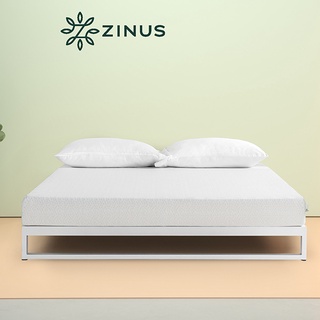 Zinus ที่นอนชาเขียว (สเปคนุ่ม) รุ่น Elise หนา 15 cm. ขนาด 5 ฟุต *ฟรีหมอนหนุนสุขภาพ ส่งฟรี