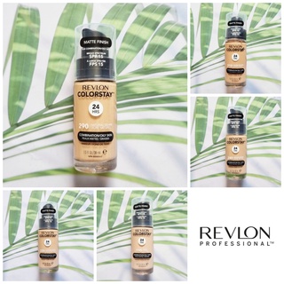 (Revlon®) ColorStay™ Makeup Liquid Foundation For Combination/Oily Skin SPF 15, 30 ml เรฟลอน รองพื้น ผิวผสม/ผิวมัน