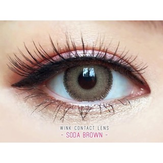 คอนแทคเลนส์ Wink Lens Soda ค่าสายตา 0.00 ถึง -5.00