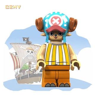 ของเล่นตัวต่อ ฟิกเกอร์ Tony Chopper Luffy NAMI NICO ZORO XP120