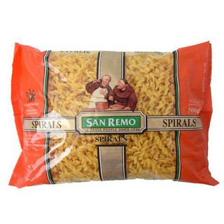 Sanremo Spirals Macaroni 500g  ซานเรโมสไปรัลมักกะโรนี 500 กรัม