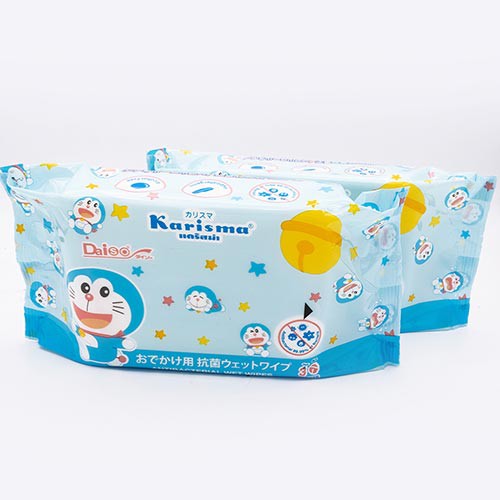Daiso แอนตี้แบคทีเรียลไวพส์ 30 แผ่น แพ็คคู่