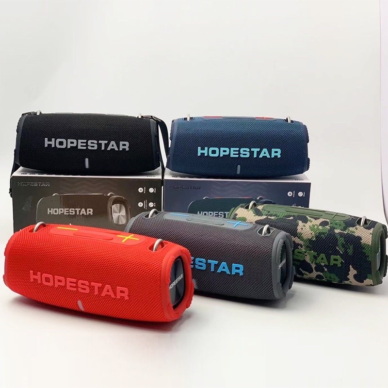 🔥HOPESTAR H53 / H50(งานแท้ 100%) ลำโพงบลูทู ธ เบสหนักกันละอองน้ำเป็นได้ต่อบลูทู ธ ได้ทุกเวอร์ชั่นแจ๊คและเฟลชไดว์ Party