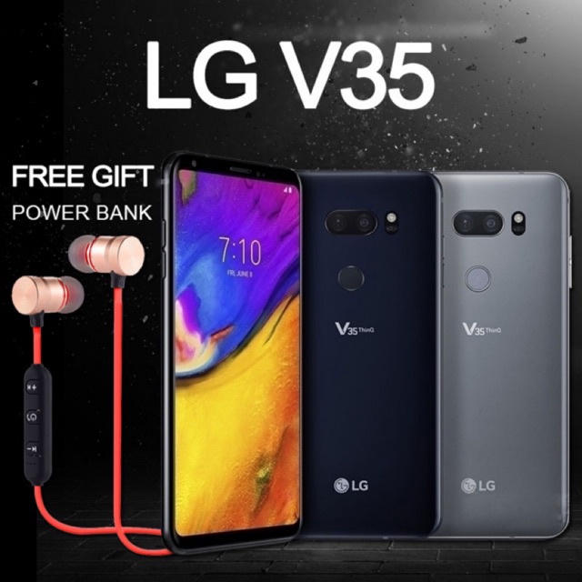 LG V35 ThinQ สมาร์ทโฟน เวอร์ชั่นสากล มือสอง 95 ใหม่