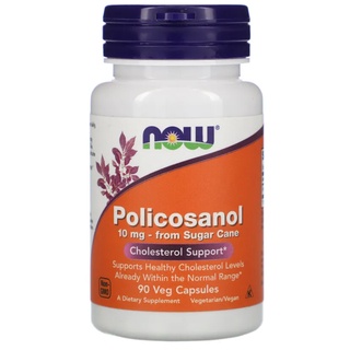 Now Foods, Policosanol 10 mg 90 Veg Capsules