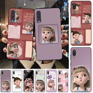 3D cartoon girl rigged Samsung A31 Samsung A21S Samsung A71 Samsung A52 4G Samsung A52 5G anti-drop TPU Soft silicone phone case Cover