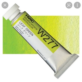 Leaf Green W077/W277/WW077  SerB 5/15/60ml  สีน้ำโฮลเบน Japa…