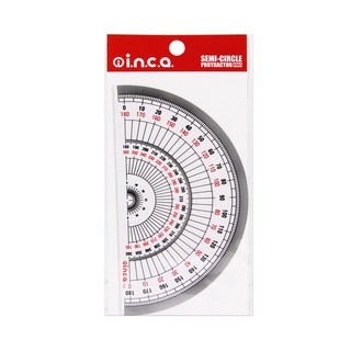 โปรเทรคเตอร์ INCA 960 (PC) ผลิตจากพลาสติกใส คุณภาพดี ไม่
