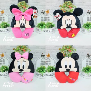 หมอนรองคอ Mickey&amp;Minnie