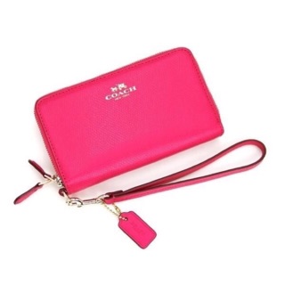 &lt;ของแท้&gt; 🍓กระเป๋าสตางค์ COACH F53141 DOUBLE WALLET🍓