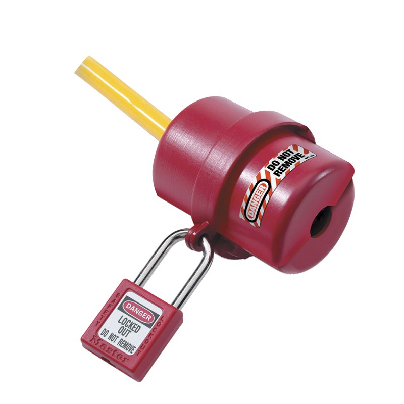 Electrical Plug Lockout สำหรับครอบปลั๊ก 110 and 220 Volt Master Lock