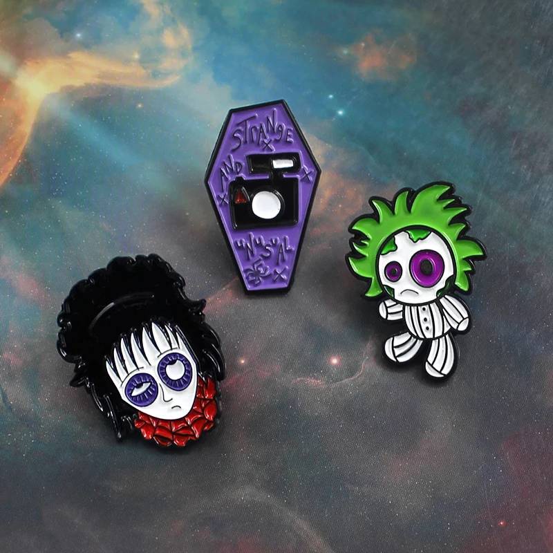 เข็มกลัด / หมุดโลหะ Set Halloween Funny Circus Clown