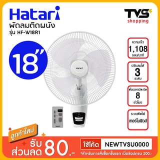 Hatari พัดลมติดผนัง 18 นิ้ว รุ่น HF-W18R1