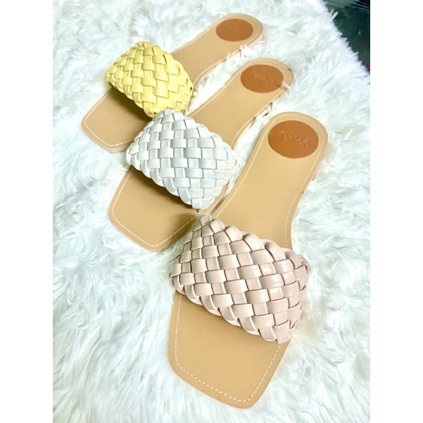 รองเท้าแตะ แบรนด์ chloe!!