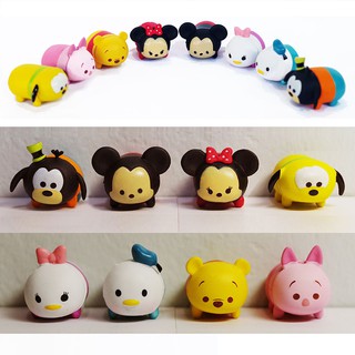 Figure Tsum Tsum Disney เซ็ต 8 ตัว Mickey, Minnie, Donald Duck, Daisy Duck, Pluto, Goofy, Pooh, Piglet