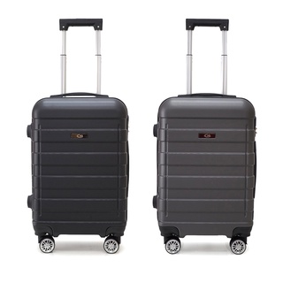 HQ LUGGAGE กระเป๋าเดินทาง ABS ระบบล็อค 3 รหัส ล้อคู่ 360 ํ รุ่น 8859