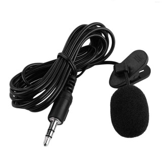 External 3.5mm Clip-on Voice Tube Lapel Lavalier Microphone Mic for PC Laptop  💛Kitchentool