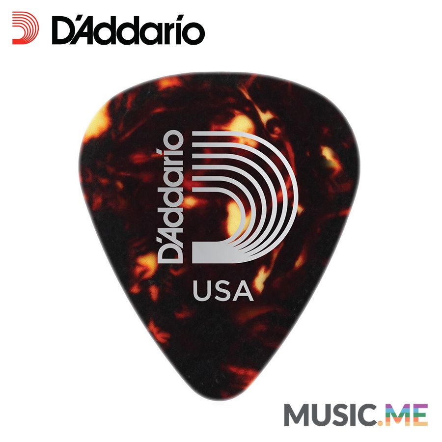 ปิ๊กกีต้าร์ D'addario Classic Celluloid Pick Shell / ของแท้ 100% USA